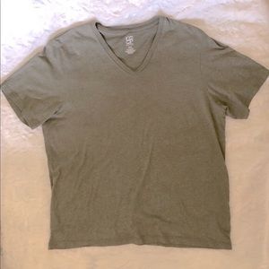Barneys New York Short Sleeve V Neck T Shirt 2XL